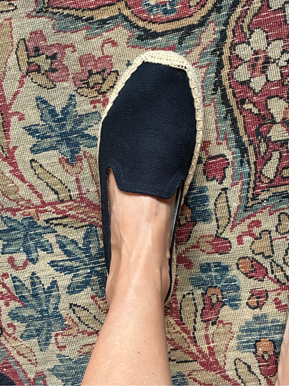Soludos Black Canvas Slip-On Espadrilles Women’s EU 38 (7-7.5) New Without Box